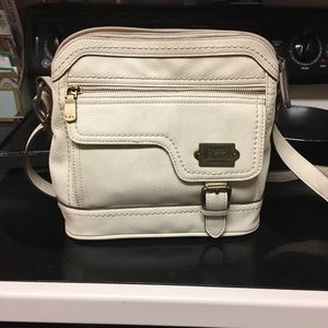 B.O.C.Born white leather bag